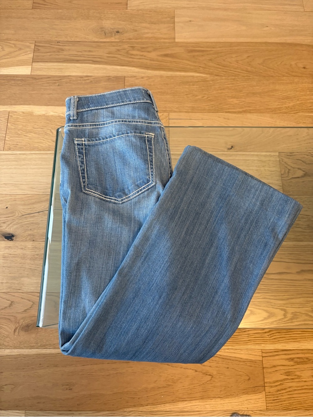 NYDJ Wide Leg Jeans – Size 4 | 29.5” Inseam | Light Wash Denim
